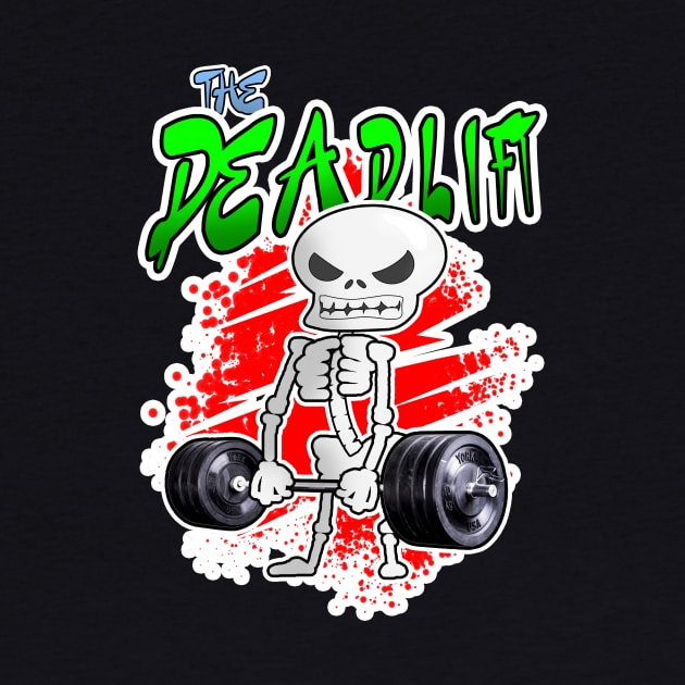 17 The Dead Lift Skeleton by ChuyDoesArt